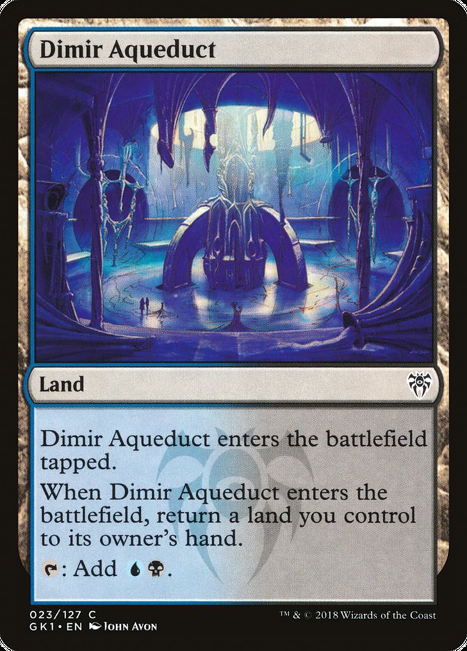 Dimir Aqueduct [Guilds of Ravnica Guild Kit] | Tables and Towers