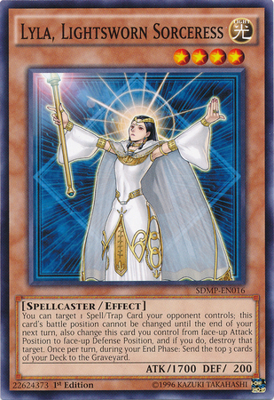 Lyla, Lightsworn Sorceress [SDMP-EN016] Common | Tables and Towers