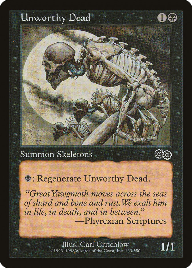 Unworthy Dead [Urza's Saga] | Tables and Towers