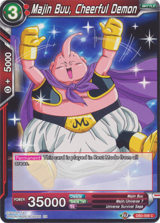 Majin Buu, Cheerful Demon (DB2-006) [Divine Multiverse] | Tables and Towers