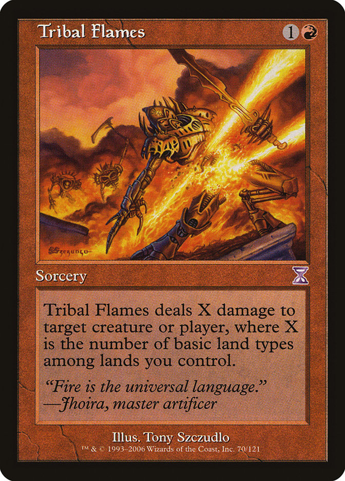 Tribal Flames [Time Spiral Timeshifted] | Tables and Towers