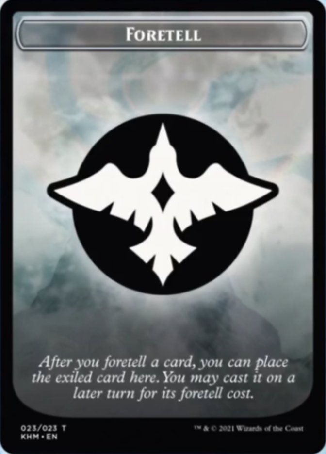 Foretell [Kaldheim Tokens] | Tables and Towers