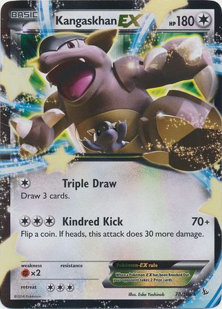 Kangaskhan EX (78/106) (Jumbo Card) [XY: Flashfire] | Tables and Towers