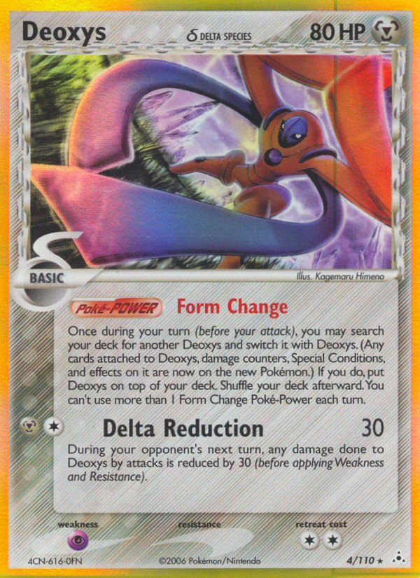 Deoxys (4/110) (Delta Species) [EX: Holon Phantoms] | Tables and Towers