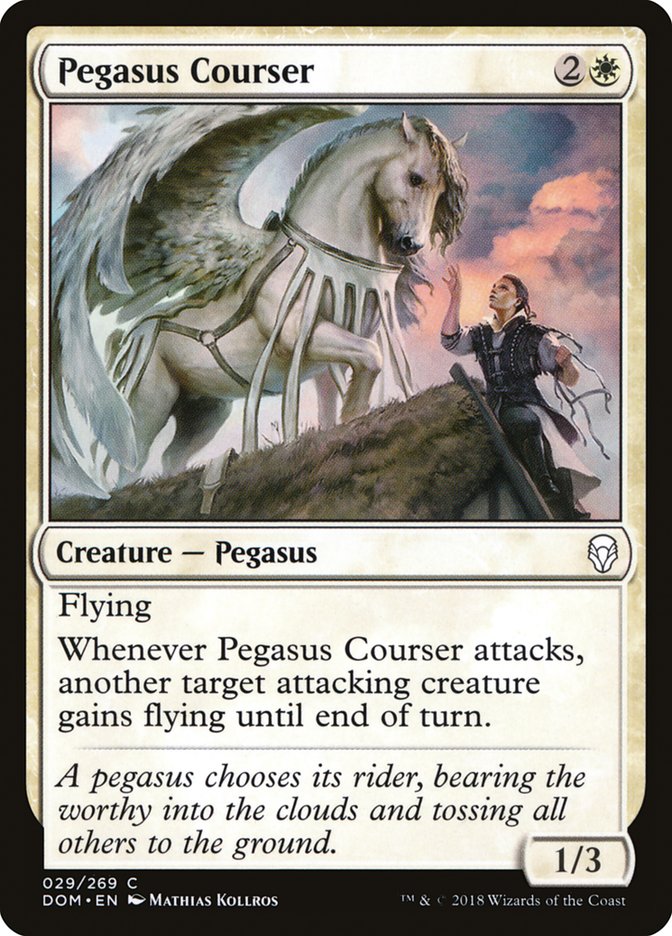 Pegasus Courser [Dominaria] | Tables and Towers