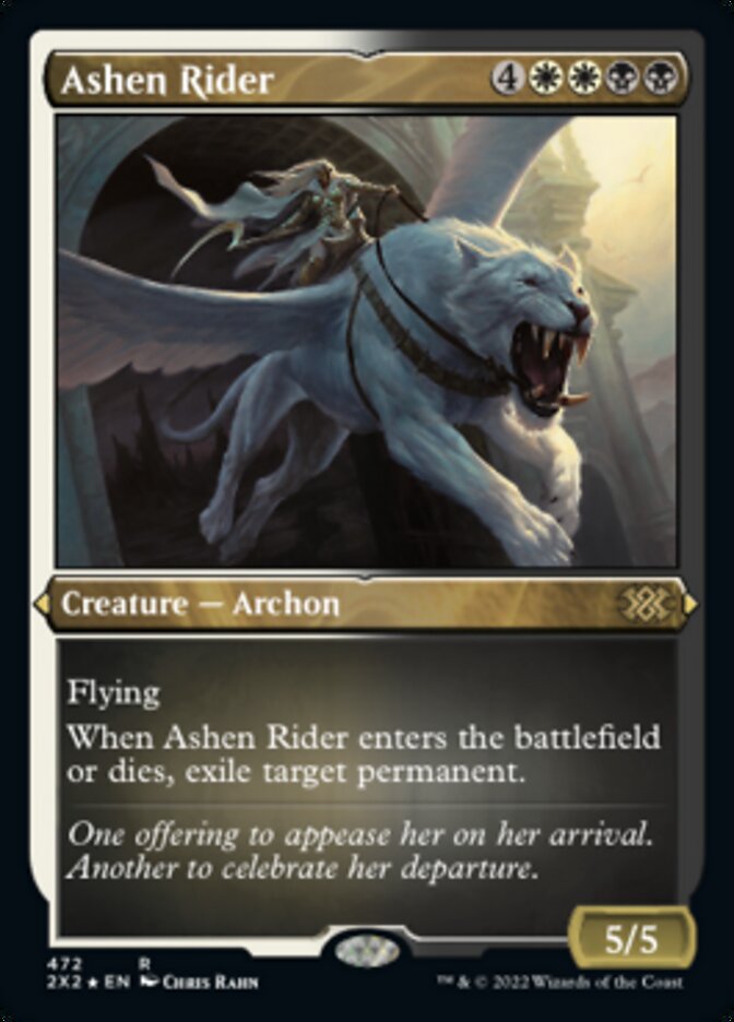 Ashen Rider (Foil Etched) [Double Masters 2022] | Tables and Towers