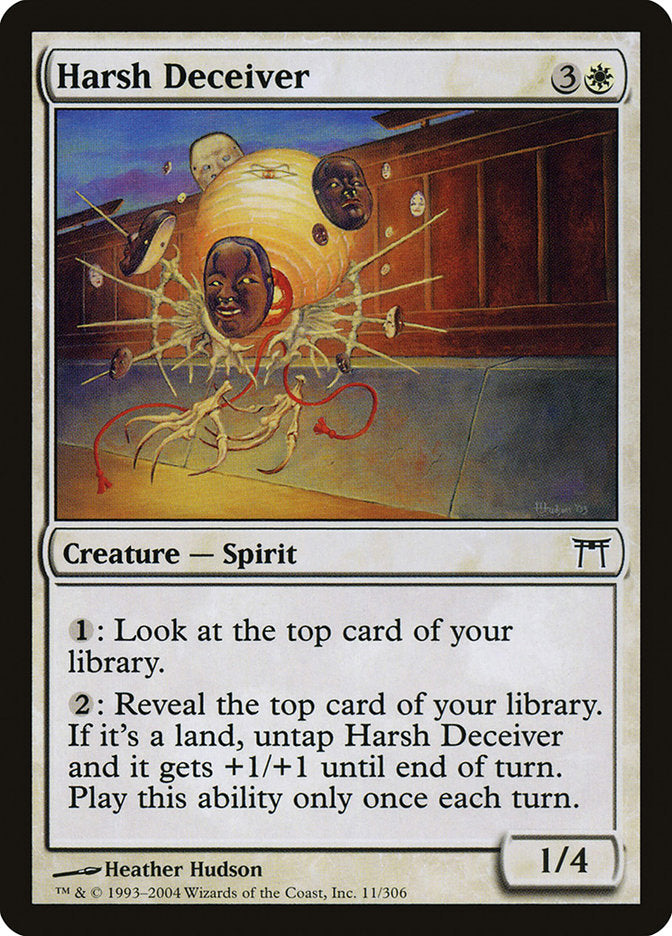 Harsh Deceiver [Champions of Kamigawa] | Tables and Towers