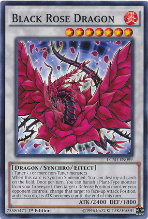 Black Rose Dragon [LC5D-EN099] Common | Tables and Towers