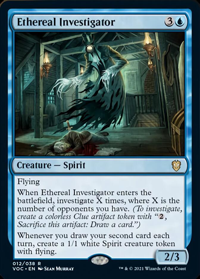 Ethereal Investigator [Innistrad: Crimson Vow Commander] | Tables and Towers