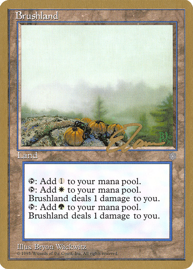 Brushland (Eric Tam) [Pro Tour Collector Set] | Tables and Towers