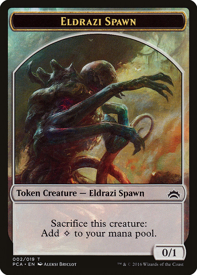 Eldrazi Spawn Token (002/019) [Planechase Anthology Tokens] | Tables and Towers