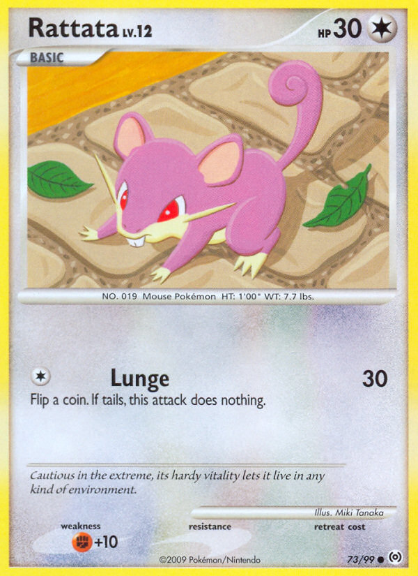 Rattata (73/99) [Platinum: Arceus] | Tables and Towers