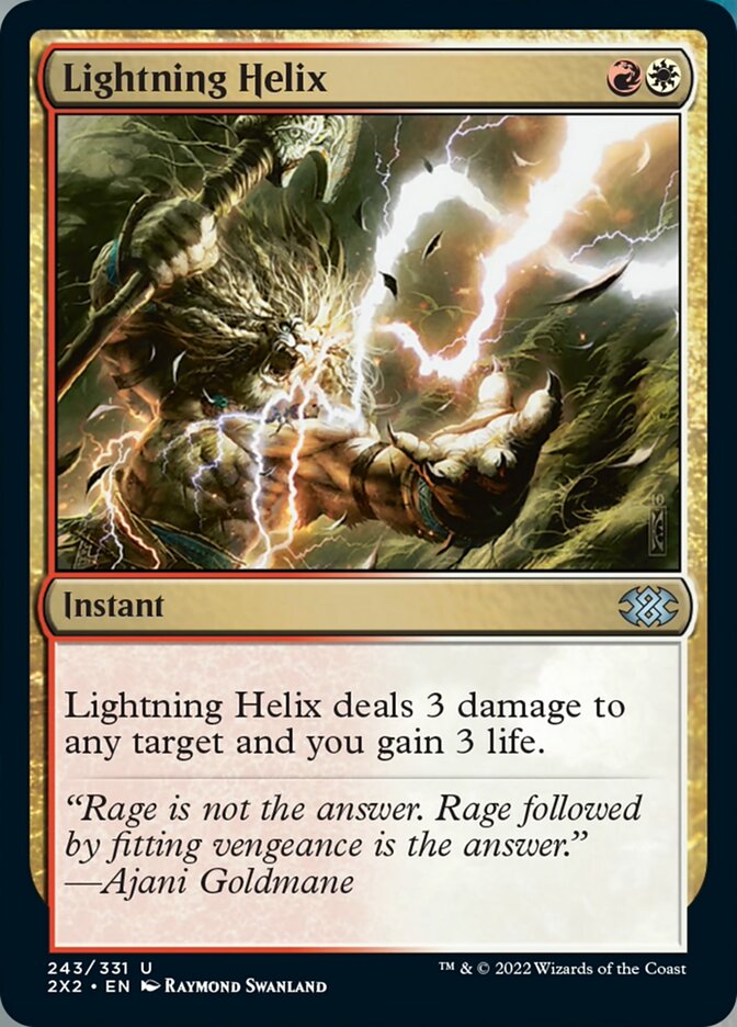Lightning Helix [Double Masters 2022] | Tables and Towers