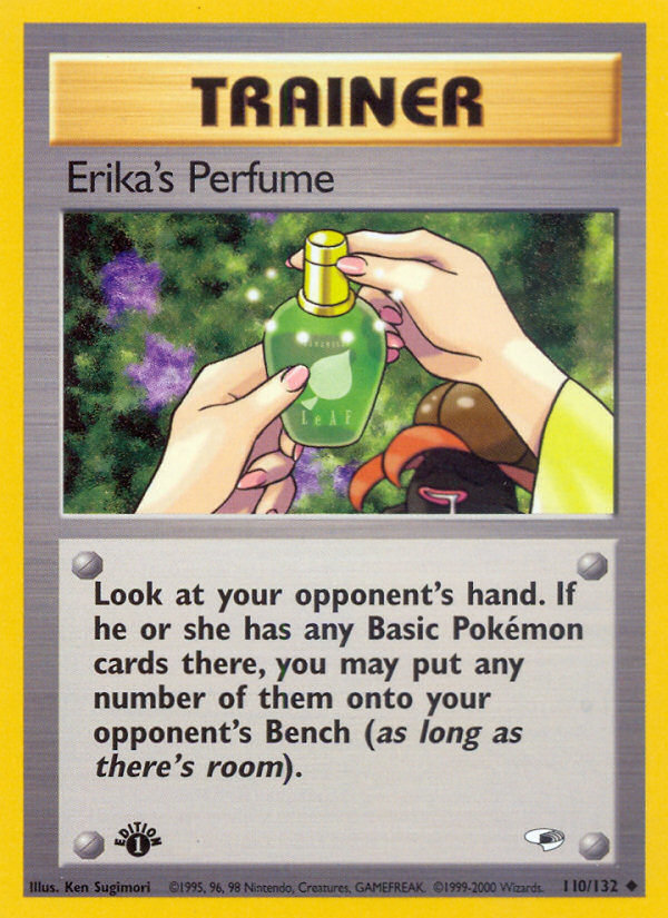 Erika's Perfume (110/132) [Gym Heroes 1st Edition] | Tables and Towers