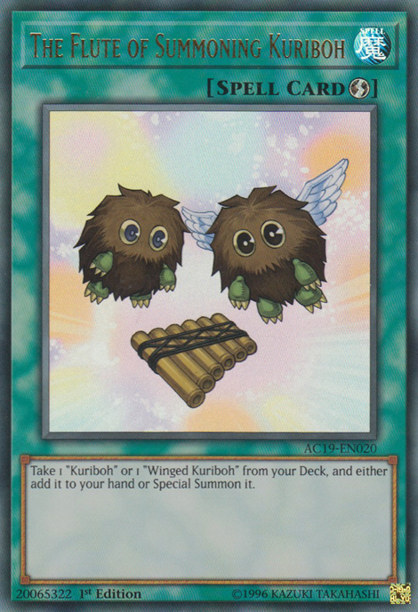 The Flute of Summoning Kuriboh [AC19-EN020] Ultra Rare | Tables and Towers