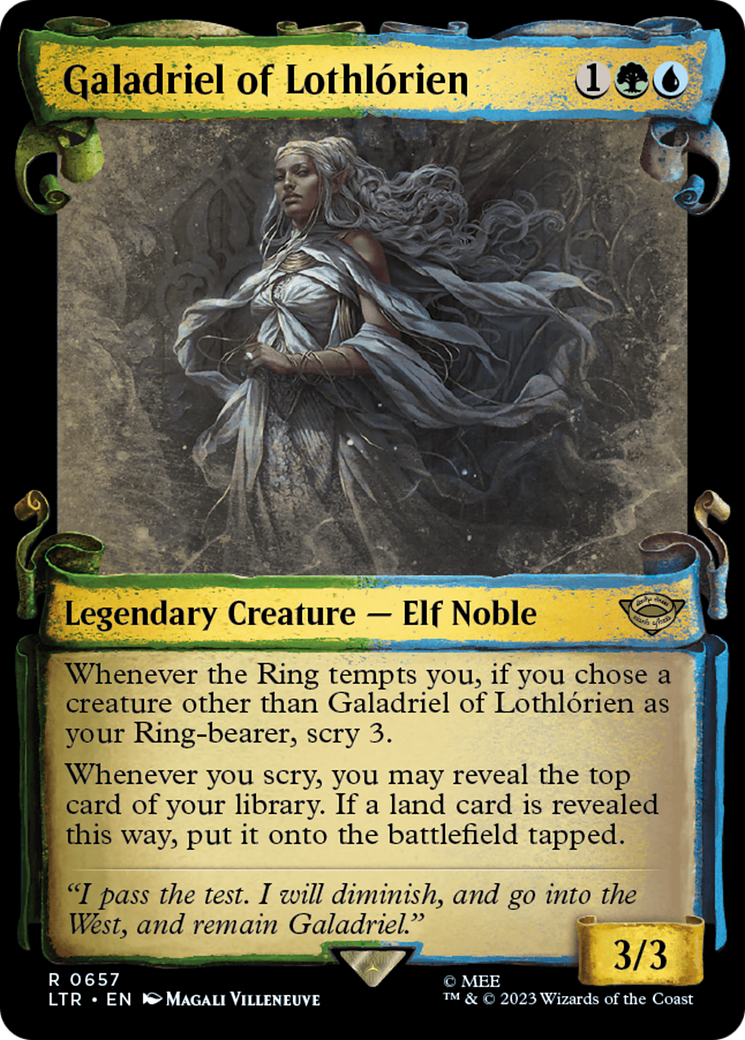 Galadriel of Lothlorien [The Lord of the Rings: Tales of Middle-Earth Showcase Scrolls] | Tables and Towers