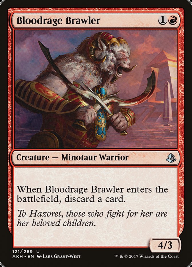 Bloodrage Brawler [Amonkhet] | Tables and Towers