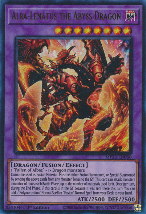 Alba-Lenatus the Abyss Dragon [MP23-EN080] Ultra Rare | Tables and Towers