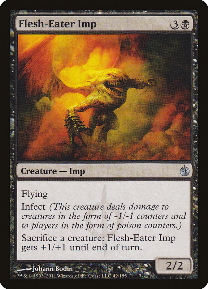 Flesh-Eater Imp [Mirrodin Besieged] | Tables and Towers