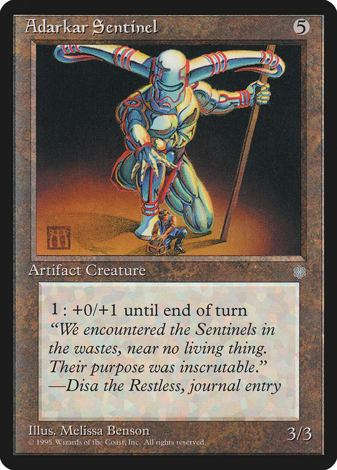 Adarkar Sentinel [Ice Age] | Tables and Towers