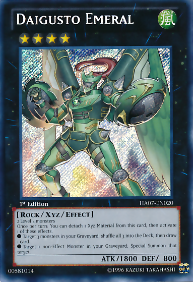 Daigusto Emeral [HA07-EN020] Secret Rare | Tables and Towers