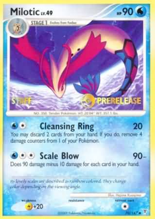 Milotic (70/147) (Staff Prerelease Promo) [Nintendo: Black Star Promos] | Tables and Towers