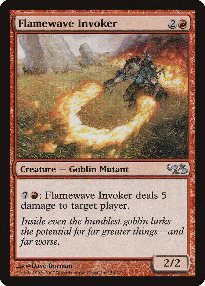 Flamewave Invoker [Duel Decks: Elves vs. Goblins] | Tables and Towers