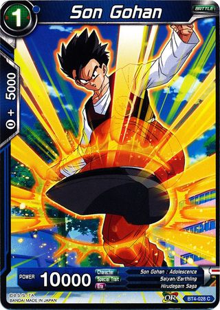 Son Gohan (BT4-028) [Colossal Warfare] | Tables and Towers