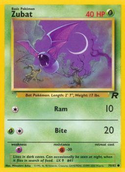 Zubat (70/82) [Team Rocket Unlimited] | Tables and Towers