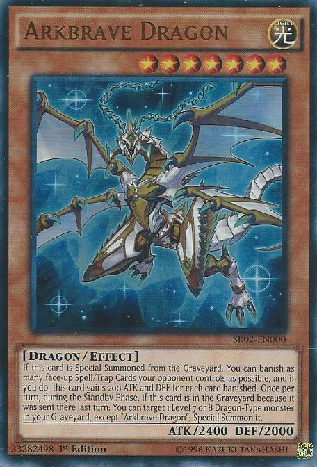 Arkbrave Dragon [SR02-EN000] Ultra Rare | Tables and Towers