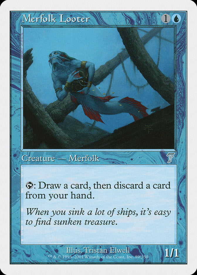 Merfolk Looter [Seventh Edition] | Tables and Towers