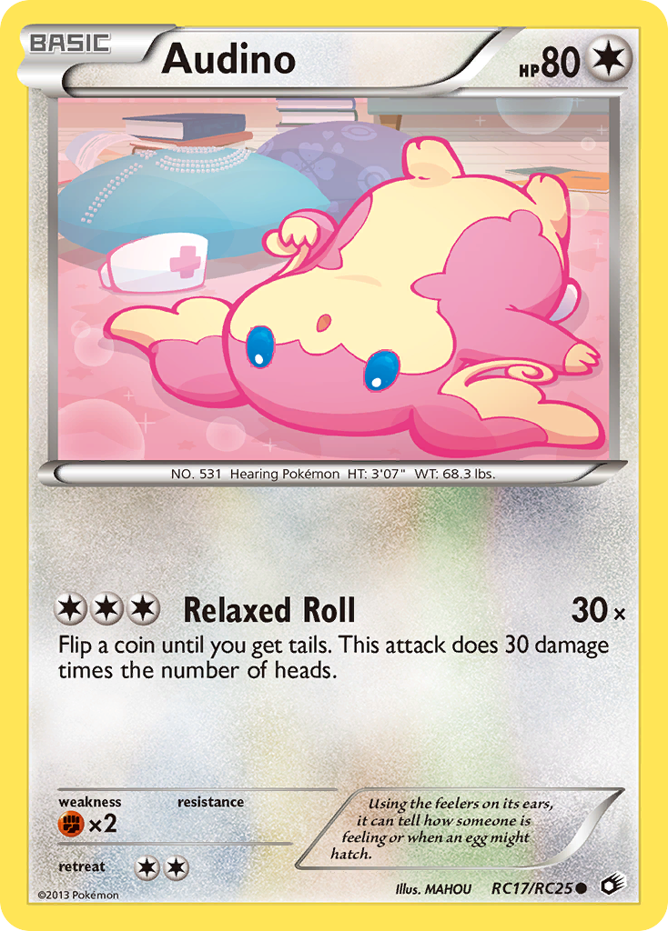 Audino (RC17/RC25) [Black & White: Legendary Treasures] | Tables and Towers