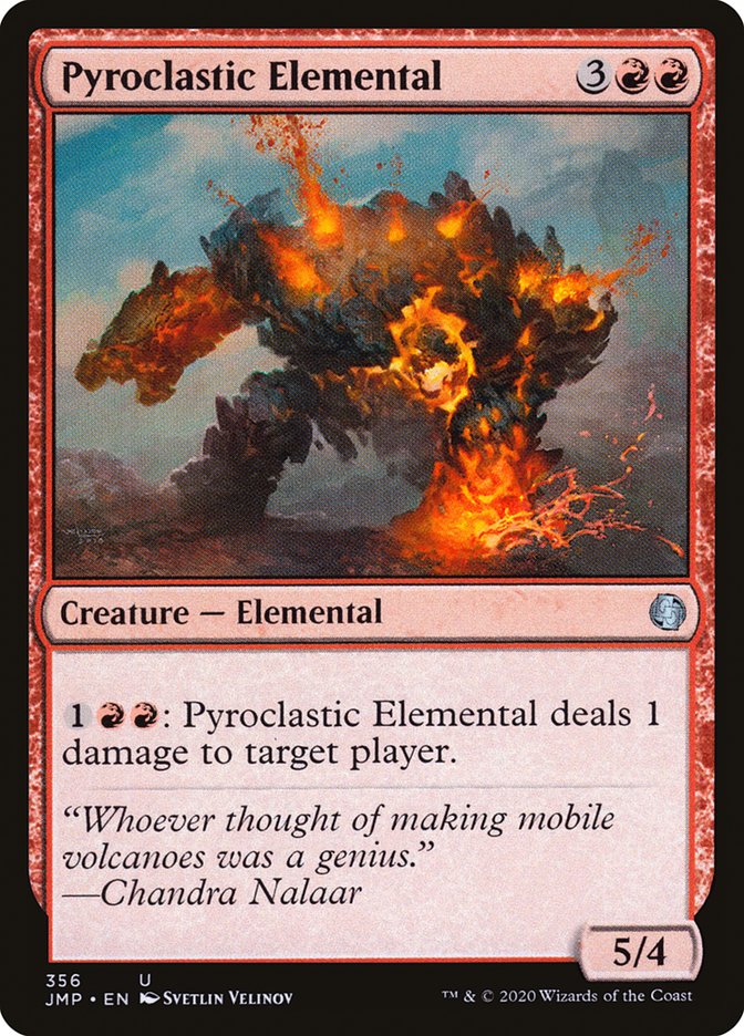 Pyroclastic Elemental [Jumpstart] | Tables and Towers