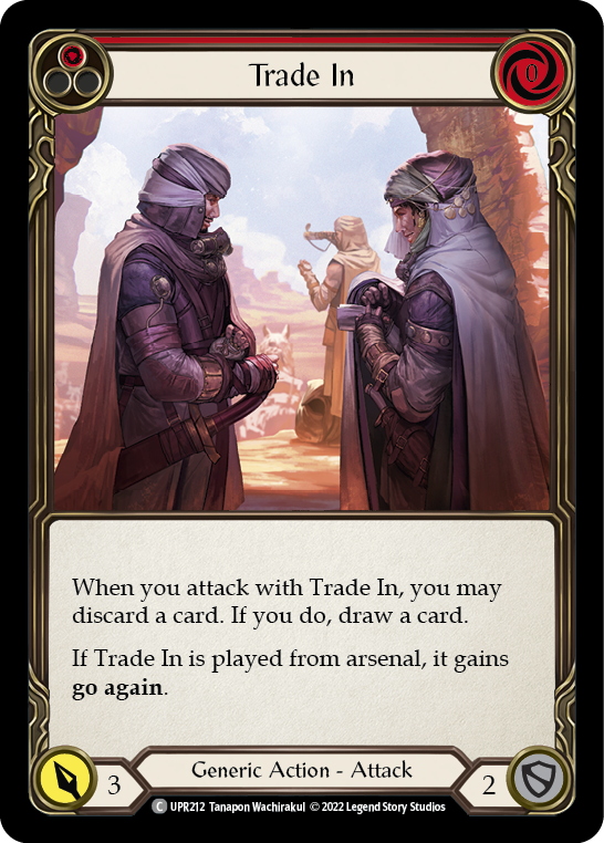 Trade In (Red) [UPR212] (Uprising)  Rainbow Foil | Tables and Towers