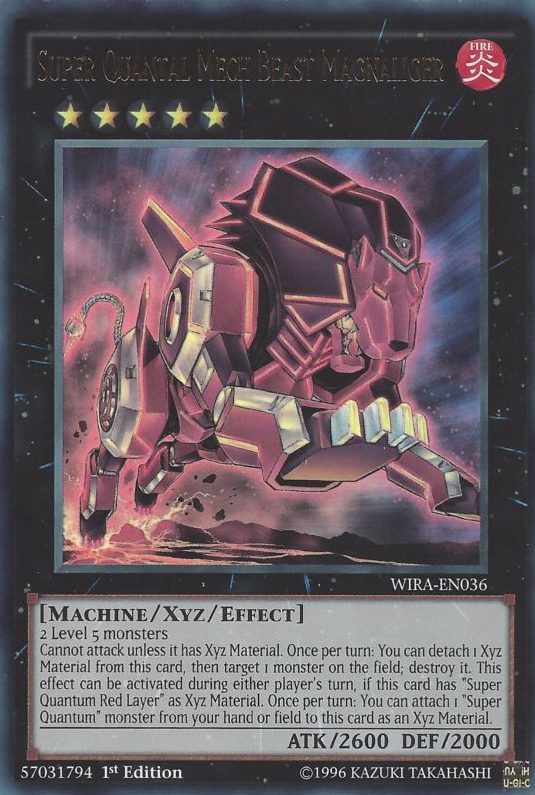 Super Quantal Mech Beast Magnaliger [WIRA-EN036] Ultra Rare | Tables and Towers