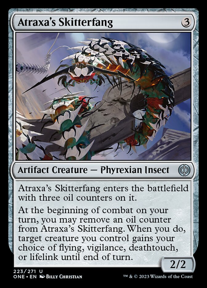 Atraxa's Skitterfang [Phyrexia: All Will Be One] | Tables and Towers