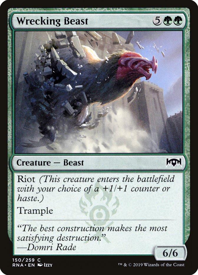 Wrecking Beast [Ravnica Allegiance] | Tables and Towers