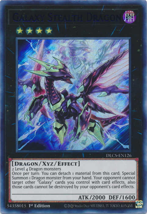 Galaxy Stealth Dragon (Blue) [DLCS-EN126] Ultra Rare | Tables and Towers