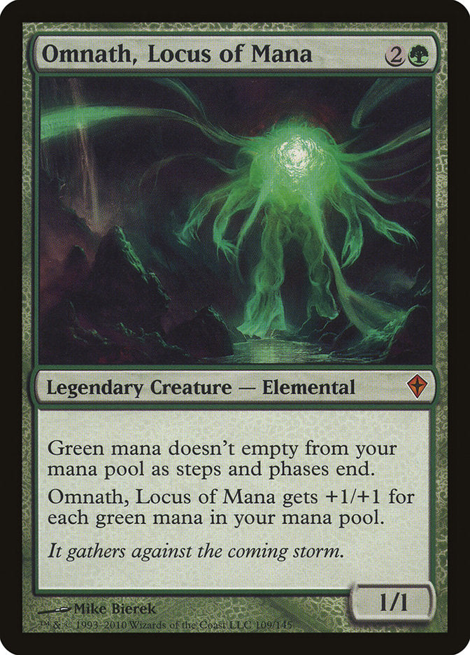 Omnath, Locus of Mana [Worldwake] | Tables and Towers