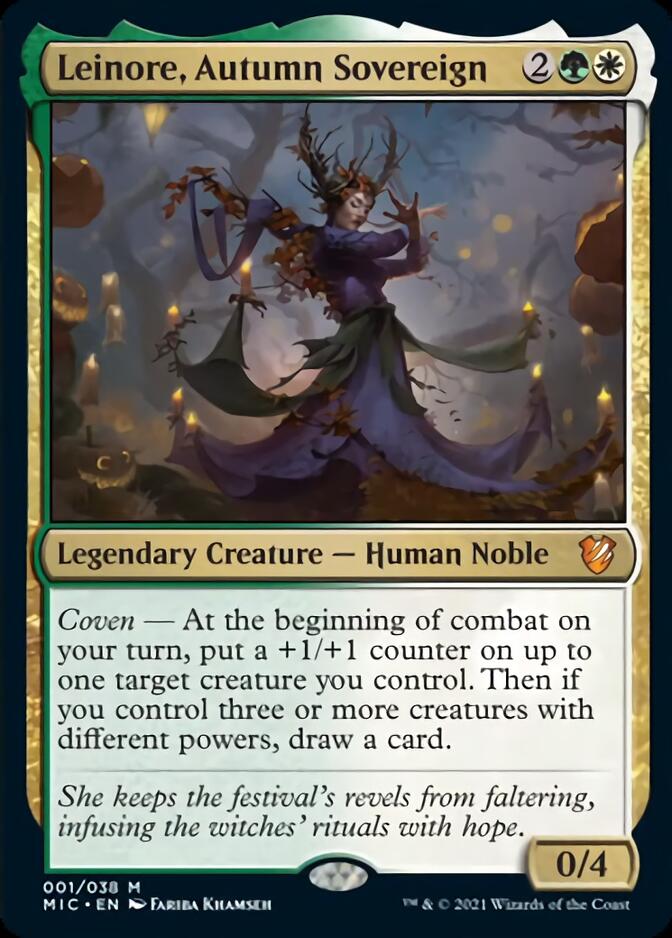 Leinore, Autumn Sovereign [Innistrad: Midnight Hunt Commander] | Tables and Towers