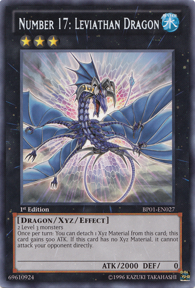 Number 17: Leviathan Dragon [BP01-EN027] Rare | Tables and Towers