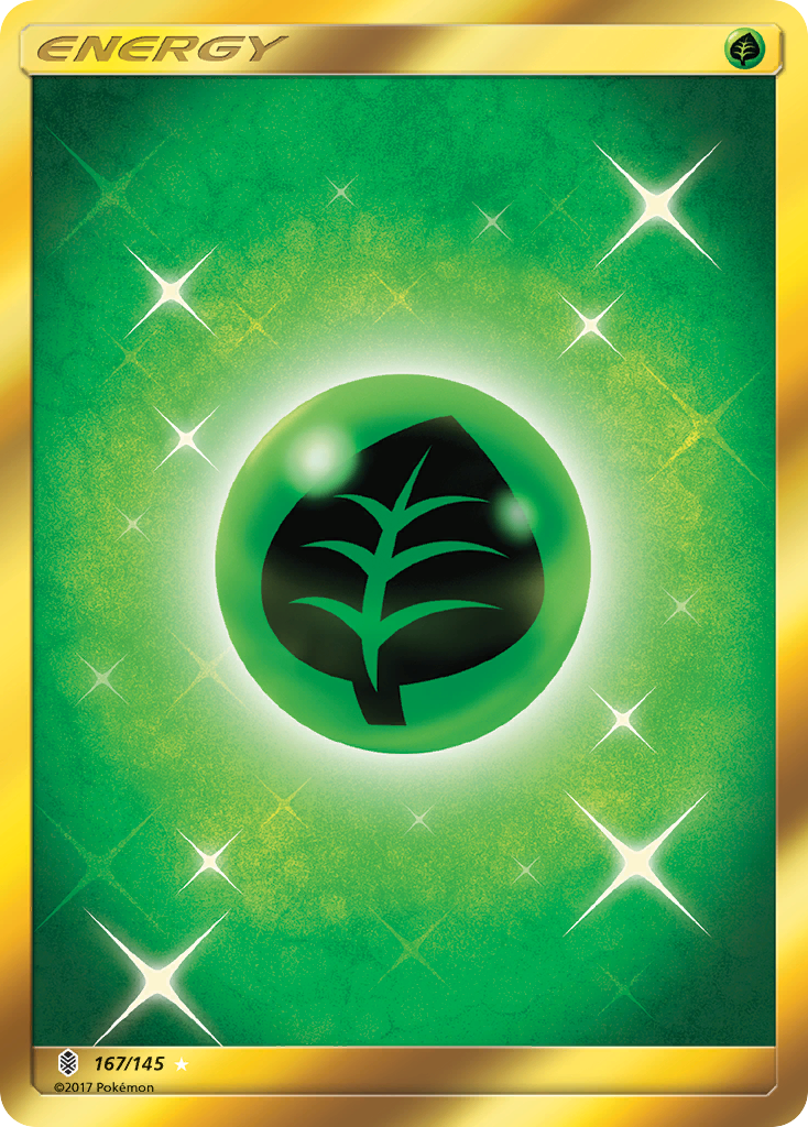 Grass Energy (167/145) [Sun & Moon: Guardians Rising] | Tables and Towers