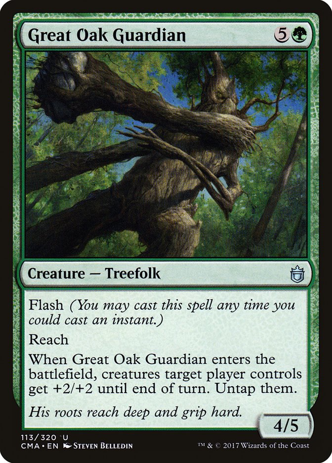 Great Oak Guardian [Commander Anthology] | Tables and Towers