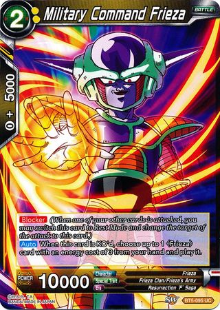 Military Command Frieza (BT5-095) [Miraculous Revival] | Tables and Towers