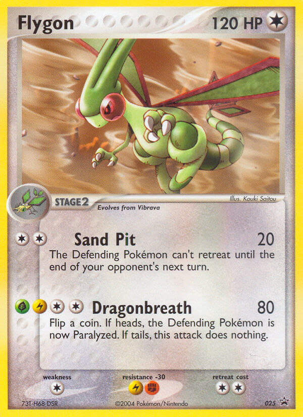 Flygon (025) [Nintendo: Black Star Promos] | Tables and Towers