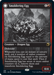 Smoldering Egg // Ashmouth Dragon [Innistrad: Double Feature] | Tables and Towers