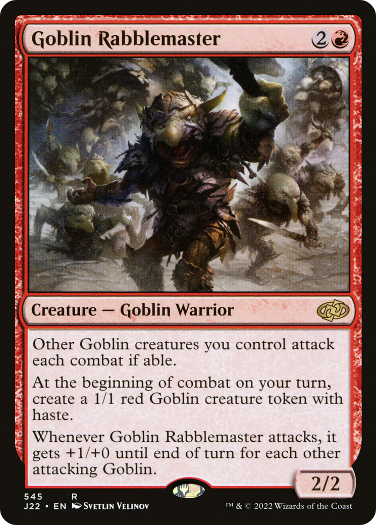 Goblin Rabblemaster [Jumpstart 2022] | Tables and Towers