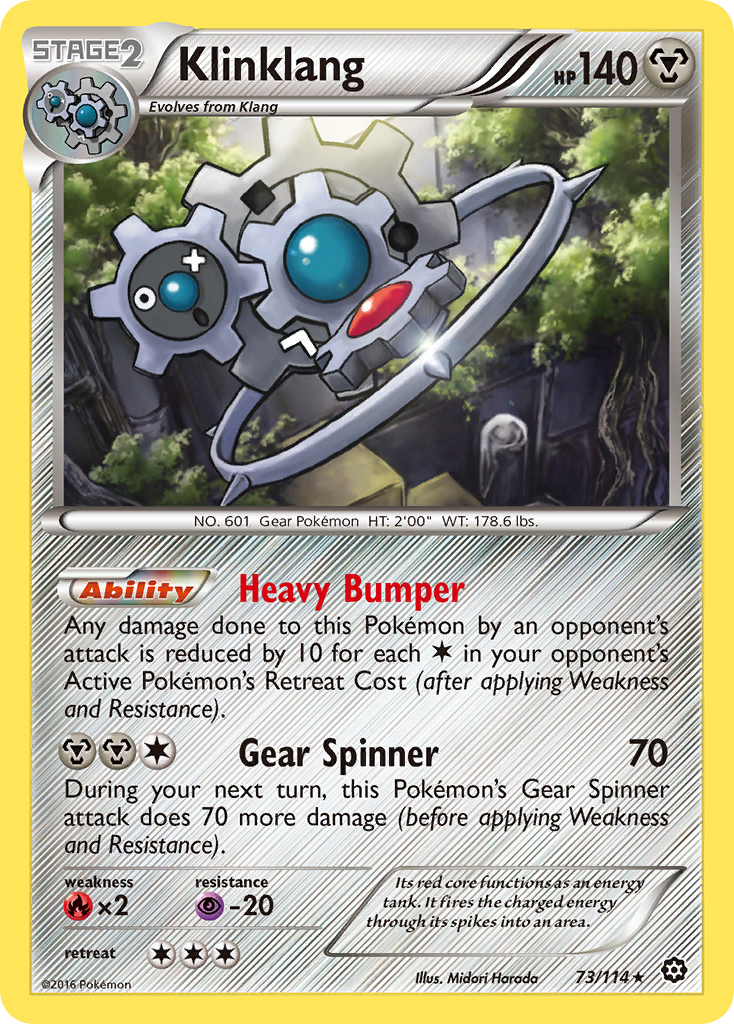 Klinklang (73/114) [XY: Steam Siege] | Tables and Towers