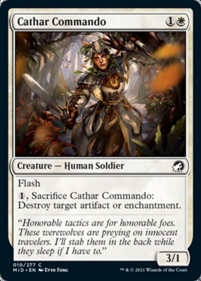 Cathar Commando [Innistrad: Midnight Hunt] | Tables and Towers