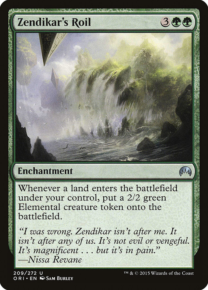 Zendikar's Roil [Magic Origins] | Tables and Towers